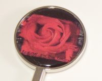 Red Rose Handbag Hook